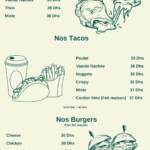 Menu Café Restaurant BROADWAY Meknes February 2024 485012-411000